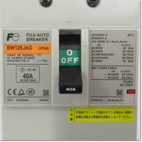 Japan (A)Unused,BW125JAP 3P 40A  計測・通信機能付 FePSU ブレーカ ,MCCB 3 Poles,Fuji