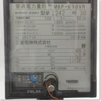 Japan (A)Unused,M8P-K30VR 1P3W AC100V 5A 50Hz  電子式表面形電力量計 ,Electricity Meter,MITSUBISHI