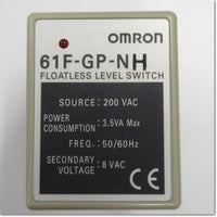 Japan (A)Unused,61F-GP-NH AC200V Japanese electronic equipment,Level Switch,OMRON 