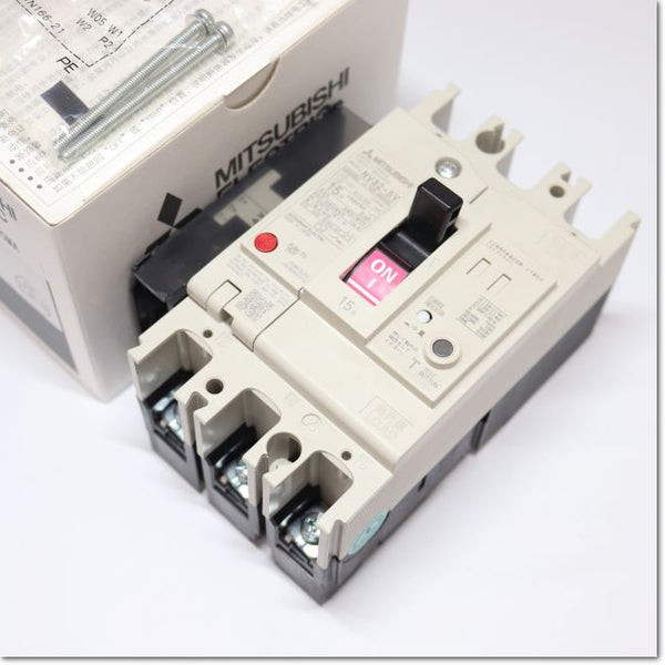 Japan (A)Unused,NV32-SV,3P 15A 30mA AX-1LS SLT  漏電遮断器  補助スイッチ付き