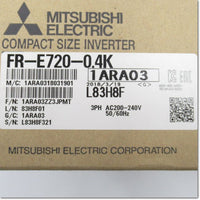 Japan (A)Unused,FR-E720-0.4K  インバータ 三相200V ,MITSUBISHI,MITSUBISHI