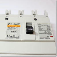 Japan (A)Unused,BW250JAG 4P 200A  オートブレーカ ,Peripherals / Low Voltage Circuit Breakers And Other,Fuji