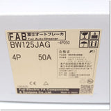 Japan (A)Unused,BW125JAG 4P 50A  オートブレーカ ,Peripherals / Low Voltage Circuit Breakers And Other,Fuji