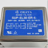 Japan (A)Unused,SUP-EL30-ER-6　ノイズフィルタ 30A ,Noise Filter / Surge Suppressor,Other