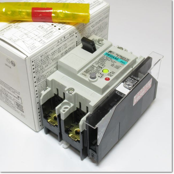 Japan (A)Unused,EW32AAG,2P 15A 30mA KA　漏電遮断器  警報スイッチ付き