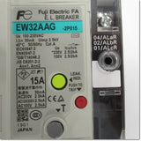 Japan (A)Unused,EW32AAG,2P 15A 30mA KA　漏電遮断器  警報スイッチ付き ,Earth Leakage Circuit Breaker 2-Pole,Fuji
