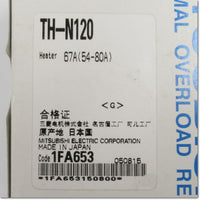 Japan (A)Unused,TH-N120 54-80A サーマルリレー ,Thermal Relay,MITSUBISHI 