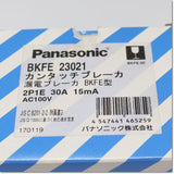 Japan (A)Unused,BKFE23021 2P1E 30A 15mA  カンタッチブレーカ 漏電保護付 ,Earth Leakage Circuit Breaker 2-Pole,Panasonic