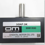 5GN7.5K　平行軸ギヤヘッド 取付角90mm 減速比7.5 ,Reduction Gear (GearHead),ORIENTAL MOTOR - Thai.FAkiki.com