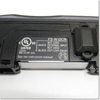 Japan (A)Unused,FS-N12CN　デジタルファイバアンプ 子機 M8コネクタタイプ ,Fiber Optic Sensor Amplifier,KEYENCE