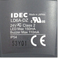 Japan (A)Unused,LD6A-3DZQB-RYG LED積層表示灯 AC/DC24V 直取付け ,Laminated Signal Lamp<signal tower> ,IDEC </signal>