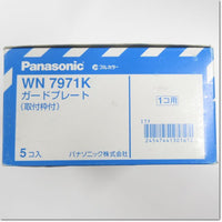 Japan (A)Unused,WN7971K　フルカラーガードプレート 5個入り ,Panel Parts for Other,Panasonic