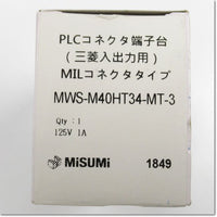 Japan (A)Unused,MWS-M40HT34-MT-3　PLCコネクタ端子台 ,Conversion Terminal Block / Terminal,MISUMI