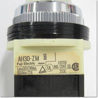 Japan (A)Unused,AH30-ZMWH  φ30 表示灯 丸形 LED照光 100V ,Indicator <Lamp>,Fuji