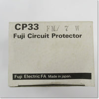 Japan (A)Unused,CP33FM/7W 3P 7A  サーキットプロテクタ 補助スイッチ付き ,Circuit Protector 3-Pole,Fuji