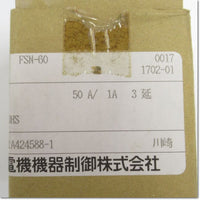 Japan (A)Unused,FSN-60 1A 0-50-150A CT50A/1A  交流電流計 3倍延長 ,Ammeter,Fuji
