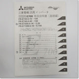 Japan (A)Unused,FR-E720-5.5K  インバータ 三相200V ,MITSUBISHI,MITSUBISHI