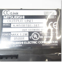 Japan (A)Unused,AJ65SBTB1-16T  CC-LinkリモートI/Oユニット トランジスタ出力16点 端子台タイプ ,CC-Link / Remote Module,MITSUBISHI