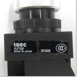 Japan (A)Unused,APW116DW　φ22 パイロットライト 平形 乳白 AC100V ,Indicator <Lamp>,IDEC