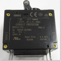 Japan (A)Unused,NRAS2100-10AAA 2P 10A AA　 サーキットプロテクタ 電流引外し 中速形 ,Circuit Protector 2-Pole,IDEC
