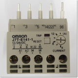 Japan (A)Unused,J7T-E141-1,DC12/24V 4-14A Japanese equipment,Thermal Relay,OMRON 