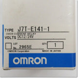 Japan (A)Unused,J7T-E141-1,DC12/24V 4-14A Japanese equipment,Thermal Relay,OMRON 