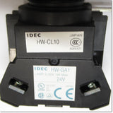 Japan (A)Unused,HW1L-MF210Q4G φ22 automatic switch 1a AC/DC24V ,Illuminated Push Button Switch,IDEC 