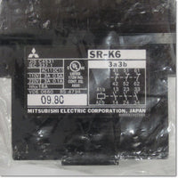 Japan (A)Unused,SR-K6 AC200V 3a3b　コンタクタ形電磁継電器 ,Electromagnetic Relay <Auxiliary Relay>,MITSUBISHI