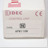 Japan (A)Unused,APW116W  φ22 パイロットライト 平形 白熱球照光 AC100V ,Indicator <Lamp>,IDEC