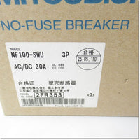 Japan (A)Unused,NF100-SWU 3P 30A  ノーヒューズ遮断器 ,MCCB 3 Poles,MITSUBISHI