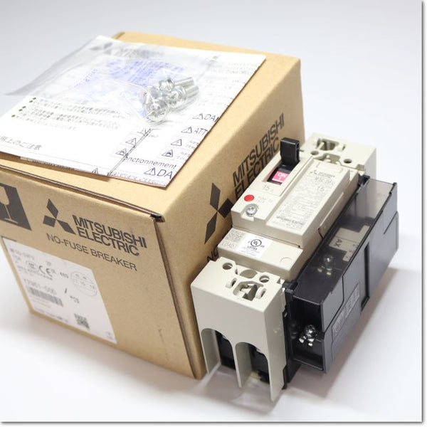 Japan (A)Unused,NF50-SVFU,2P 15A AX-1RS SLT UL 489Listedノーヒューズ遮断器 補助スイッチ付き  ,MCCB 2-Pole,MITSUBISHI