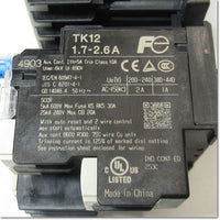 Japan (A)Unused,SK06LW-E10K1P7,DC24V 1a 1.7-2.6A  電磁開閉器 ,Irreversible Type Electromagnetic Switch,Fuji