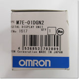 Japan (A)Unused,M7E-01DGN2 Japanese digital panel meter14mm DC12-24V ,Digital Panel Meters,OMRON 
