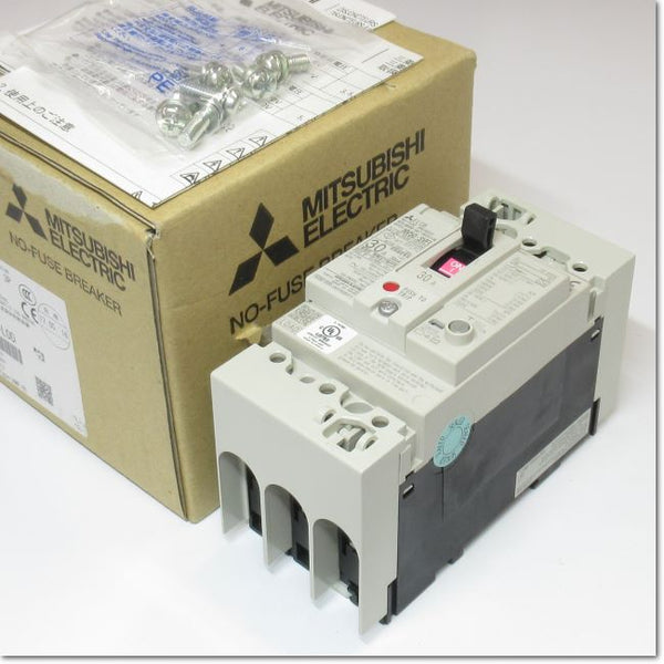 Japan (A)Unused,NV50-SVFU,3P 30A 30mA  漏電保護付UL 489Listedノーヒューズ遮断器