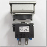 Japan (A)Unused,LB8MP-1T04R  フラッシュシルエット 表示灯 長角形 AC/DC24V ,Indicator <Lamp>,IDEC