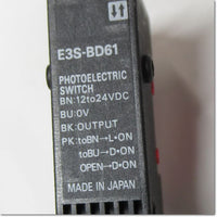 Japan (A)Unused,E3S-BD61 Japanese equipment,Built-in Amplifier Photoelectric Sensor,OMRON 