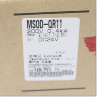 Japan (A)Unused,MSOD-QR11,DC24V 1.7-2.5A 1b×2　可逆式電磁開閉器 ,Reversible Type Electromagnetic Switch,MITSUBISHI
