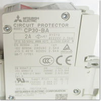 Japan (A)Unused,CP30-BA,1P 2-M 2A circuit protector 1-Pole,MITSUBISHI 