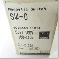 Japan (A)Unused,SW-0,AC100V 0.1-0.15A 1a　電磁開閉器 ,Irreversible Type Electromagnetic Switch,Fuji