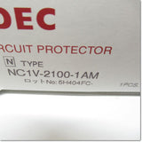 Japan (A)Unused,NC1V-2100-1AM,2P 1A circuit protector 2-Pole,IDEC 