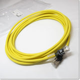 XS6W-6LSZH8SS500CM-Y  産業用イーサネット Connector  両側 Connector 付 Cable  5m 