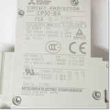 Japan (A)Unused,CP30-BA,1P 1-M 15A circuit protector 1-Pole,MITSUBISHI 