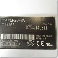 Japan (A)Unused,CP30-BA,2P 1-M 15A circuit protector 2-Pole,MITSUBISHI 