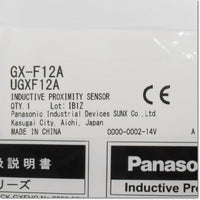 Japan (A)Unused,GX-F12A [UGXF12A]  角型近接センサ アンプ内蔵 直流3線式 NO 1m ,Amplifier Built-in Proximity Sensor,Panasonic