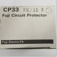 Japan (A)Unused,CP33FM,W 3P 15A circuit protector 2-Pole,Fuji 
