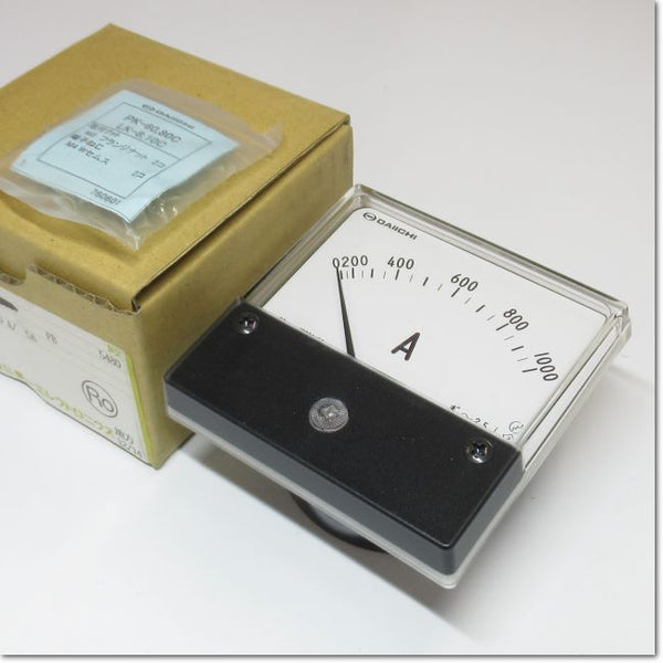 PSK-80C 5A 0-1000A 1000A/5A　交流電流計 