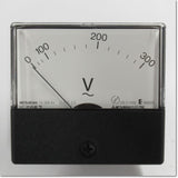 Japan (A)Unused,YS-206AV 300V 0-300V DRCT B　交流電圧計 ,Voltmeter,MITSUBISHI