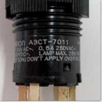 Japan (A)Unused,A3CT-90A1-24EG φ12 automatic switch LED照光 DC24V 1a1b ,Illuminated Push Button Switch,OMRON 