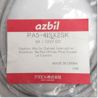Japan (A)Unused,PA5-4ISX2SK  コード付コネクタ 2m ,Sensor Other / Peripherals,azbil