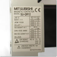 Japan (A)Unused,SD-QR12,DC24V 2a2b Japanese equipment,Electromagnetic Contactor,MITSUBISHI